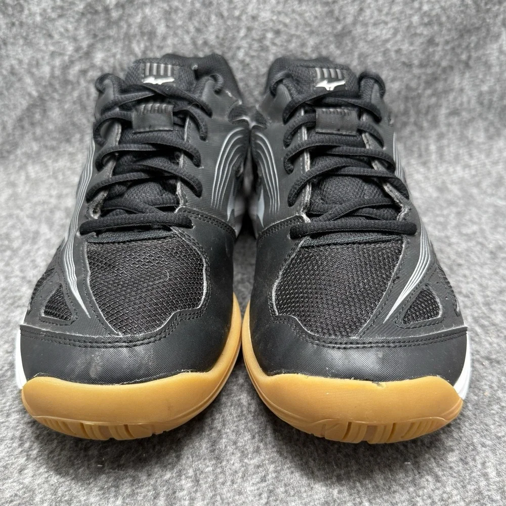 Mizuno Cyclone Speed 3 430297 Womens Size 9 Black Volleyball Shoes Gum Sole